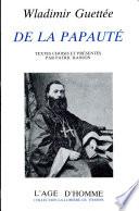 De la papauté