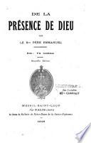 De la présence de Dieu