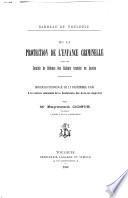 De la protection de l'enfance criminelle par les Comités de Défense des Enfants traduits en justice