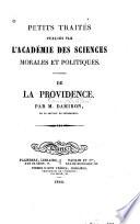 De la providence