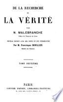 De la recherche de la vérité