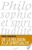 De la religion à la spiritualité