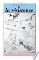 De la résistance
