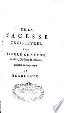 De la sagesse