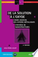De la solution à l'oxyde - 2e ED