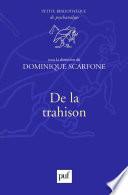 De la trahison