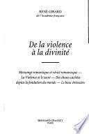 De la violence à la divinité