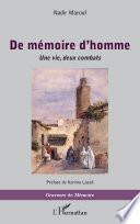 De mémoire d'homme