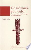 De mémoire et d'oubli