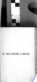 De neuf heures à minuit