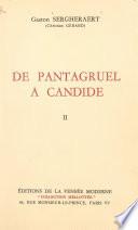 De Pantagruel à Candide (2). Présence de la Bulgarie dans les lettres françaises expliquée par l'Histoire