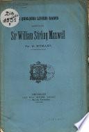 De quelques livres rares reproduits par Sir William Stirling Maxwell
