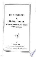 De Senghor à Abdou Diouf, ou, L'évolution historique du Parti socialiste du Sénégal du BDS au renouveau actuel
