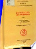De Tertullien aux Mozarabes