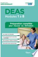 DEAS - Modules 1 à 8 - Tout-en-un - Itinéraires pro
