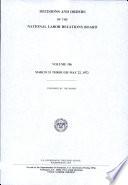Decisions and Orders of the National Labor Relations Board