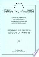 Decisions and Reports
