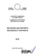 Decisions and Reports