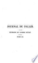 Décisions du Conseil d'Etat et ordonnances du Roi en matiére de compétence administrative et judiciaire