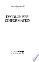 Décoloniser l'information