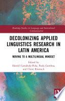 Decolonizing Applied Linguistics Research in Latin America