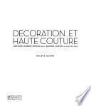 Décoration et haute couture