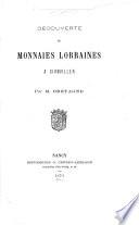 Découverte de monnaies lorraines à Sionviller