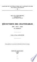 Découverte des chantefables beti-bulu-fang du Cameroun