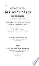 Découvertes des Scandinaves en Amérique, du dixième au treizième siècle