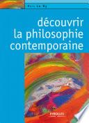 Découvrir la philosophie contemporaine