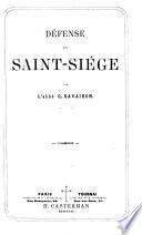 Défense du Saint-Siège