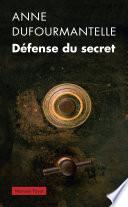 Défense du secret