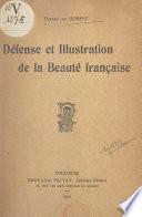 Défense et illustration de la beauté française