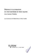 Défense et illustration du post-exotisme en vingt leçons
