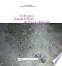 Défi de lecture : Thomas l’obscur de Maurice Blanchot
