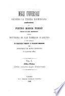 Degli universali secondo la teoria rosminiana confrontata da Pietro Maria Ferrè colla dottrina di San Tommaso d'Aquino e con quella di parecchi tomisti e filosofi moderni con appendice di nove opuscoli di argomento affine