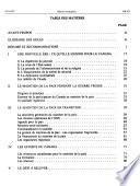 Délibérations Du Comité Sénatorial Permanent Des Affaires Étrangères (Editions Anglaise Et Française)