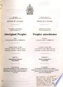 Délibérations Du Comité Sénatorial Permanent Des Peuples Autochtones