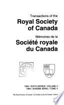 Déliberations Et Mémoires de la Société Royale Du Canada