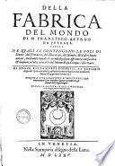 Della fabrica del mondo di M. Francesco Alunno da Ferrara