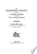 Della legislazione italiana intorno le lesioni personali esaminate sotto il rapporto medico - legale
