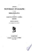 Delle novelle Italiane in prosa Bibliografia