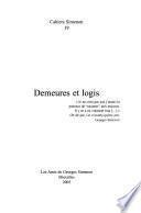 Demeures et logis