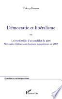 Démocratie et libéralisme