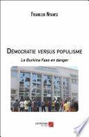 Démocratie versus populisme
