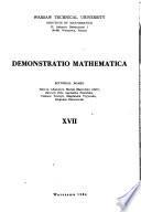 Demonstratio mathematica