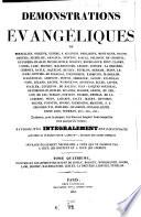 Démonstrations évangéliques de Tertullien [et al.]