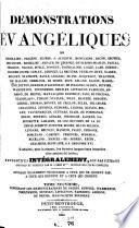 Démonstrations évangéliques de Tertullien [et al.]