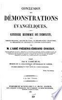 Démonstrations évangéliques de Tertullien [et al.]