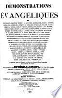 Démonstrations évangéliques de Tertullien [et al.]
